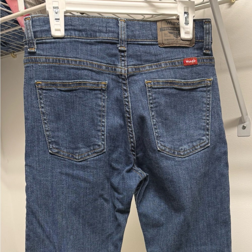 Wrangler boys Straight Fit Blue Jeans